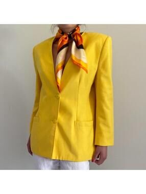 Vintage 1980’s Oversized Blazer with Shoulder pads.